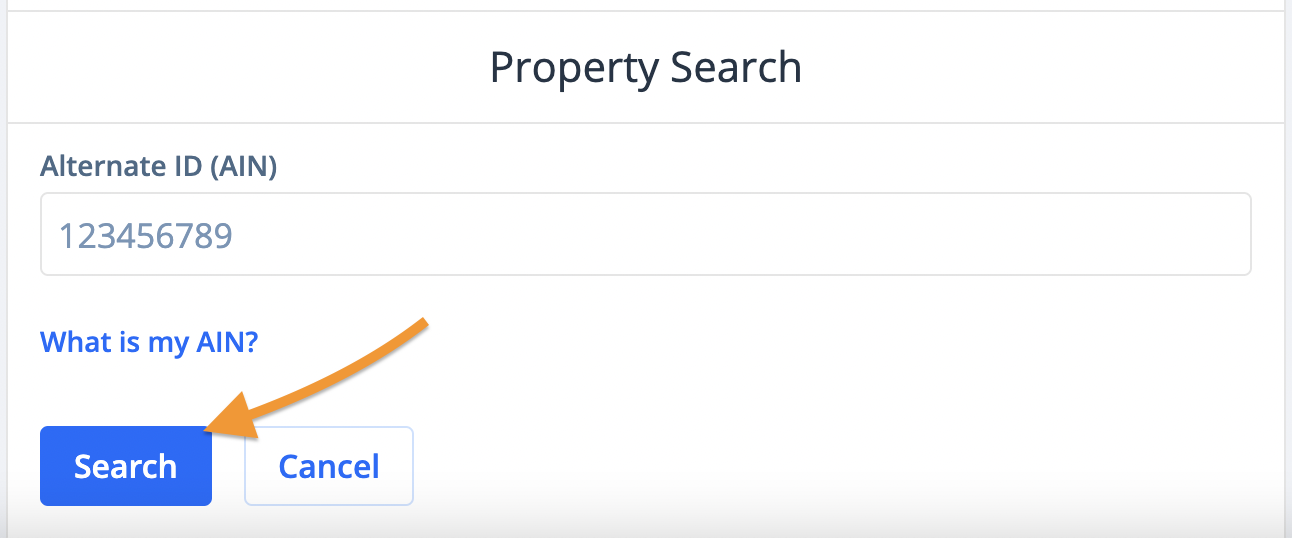 property search form field